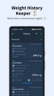 Bilancia digitale intelligente screenshot 7