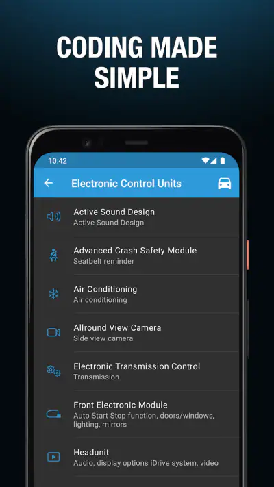 BimmerCode per BMW e MINI screenshot 1