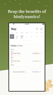 Biodynamic Gardening Calendar screenshot 1