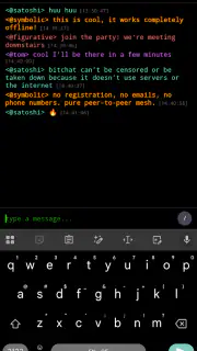 bitchat screenshot 2