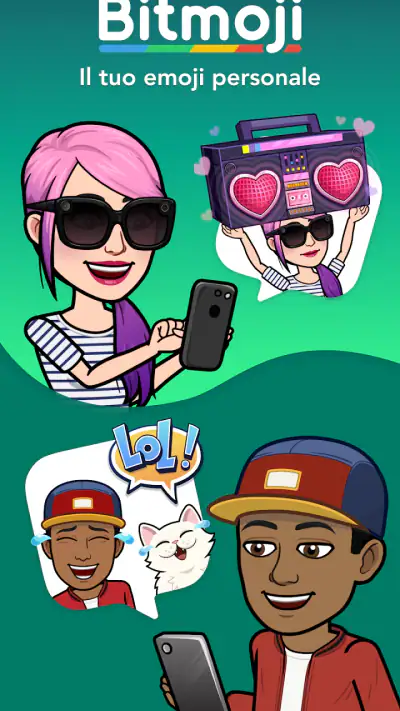 Bitmoji screenshot 1