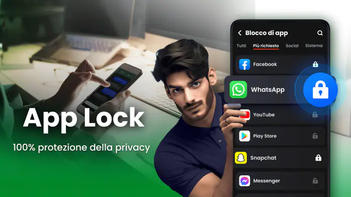 Blocco App - AppLock, Password screenshot 1