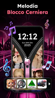 Blocco Cerniera Sfondi Schermo screenshot 7