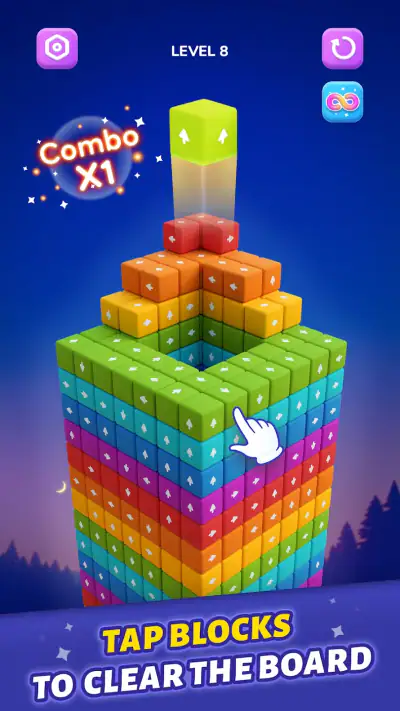 Block Away - Tap Out Puzzle screenshot 1