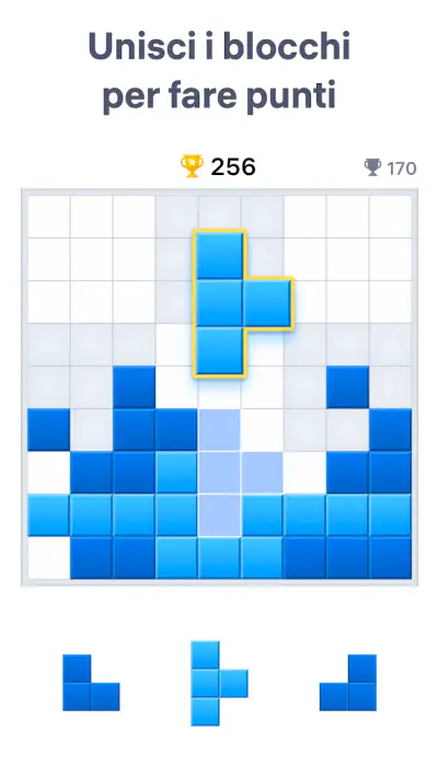 Blockudoku - Gioco a blocchi screenshot 1