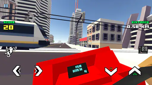 Blocky Moto Racing: Bike Rider screenshot 2