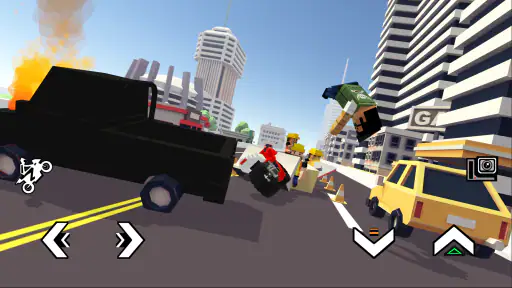 Blocky Moto Racing: Bike Rider screenshot 7