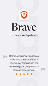 Brave Browser Web VPN Privato screenshot 1