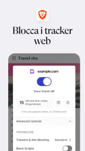 Brave Browser Web VPN Privato screenshot 4