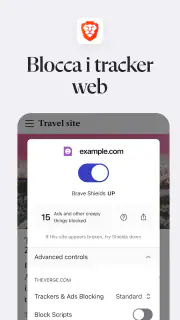 Brave Browser Web VPN Privato screenshot 4