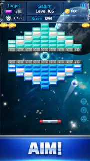 Brick Breaker : Space Outlaw screenshot 1