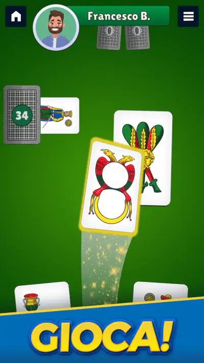 Briscola Tradizionale screenshot 1