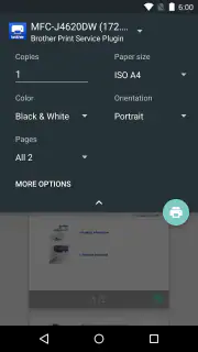 Brother Print Service Plugin screenshot 4
