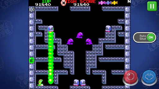 BUBBLE BOBBLE classic screenshot 2
