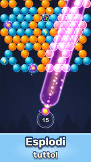 Bubble Pop! Puzzle classico screenshot 3