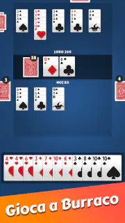 Burraco classico carte online screenshot 7