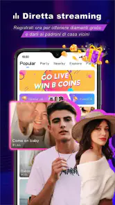 BuzzCast - Videochat dal vivo screenshot 2