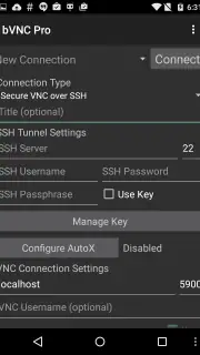 bVNC Pro: Secure VNC Viewer screenshot 2