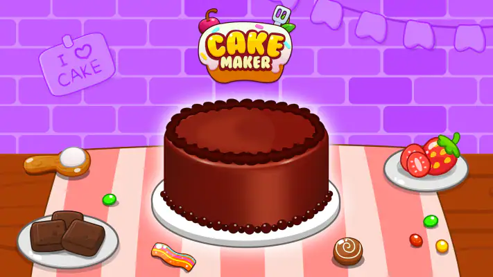 Cake Maker: Kids Cooking Games screenshot 1