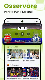 Calcio in diretta - Partite screenshot 6