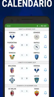 Calcio in diretta Serie A screenshot 3