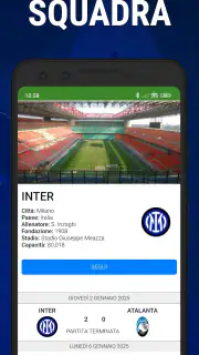 Calcio in diretta Serie A screenshot 8
