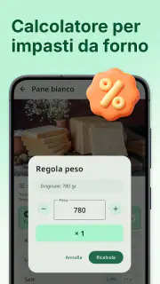 Calcolatrice di ricette screenshot 6