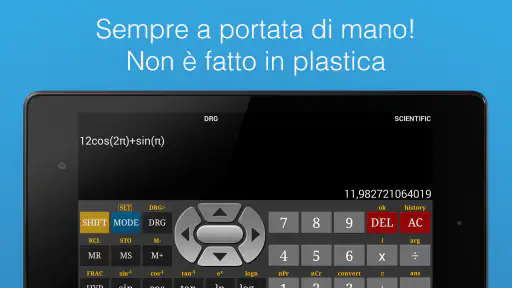 Calcolatrice Scientifica Pro screenshot 7