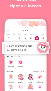 Calendario Ciclo Mestruale screenshot 3