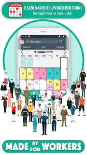 Calendario di Lavoro per turni screenshot 1