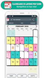 Calendario di Lavoro per turni screenshot 2