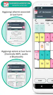 Calendario di Lavoro per turni screenshot 4