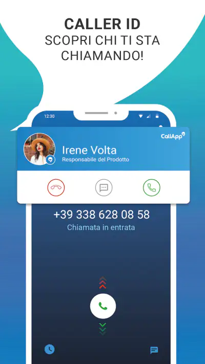 Caller ID & Blocco - CallApp screenshot 1