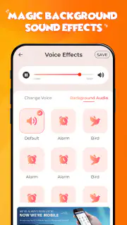 Cambia Voce, Effetti Sonori screenshot 6