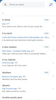 Canti screenshot 1