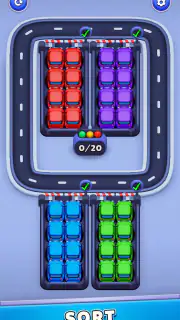 Car Sort: Color Puzzle screenshot 5