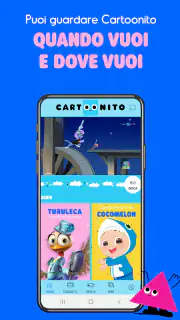 Cartoonito App serie e giochi screenshot 1