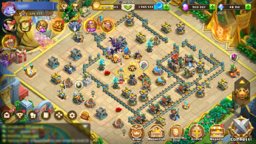 Castle Clash:Sovrano del Mondo screenshot 1
