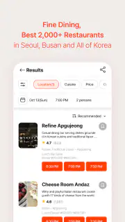 CATCHTABLE: Book Restaurants screenshot 2