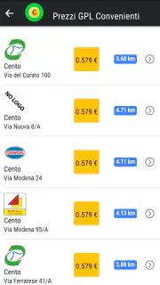 Cerca Gas Auto screenshot 4