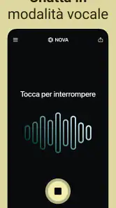 Сhatbot IA in italiano - Nova screenshot 3
