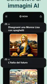 Сhatbot IA in italiano - Nova screenshot 4