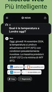 Сhatbot IA in italiano - Nova screenshot 5