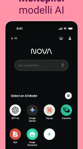 Сhatbot IA in italiano - Nova screenshot 8