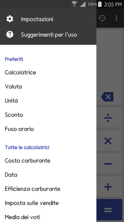 ClevCalc - Calcolatrice screenshot 1