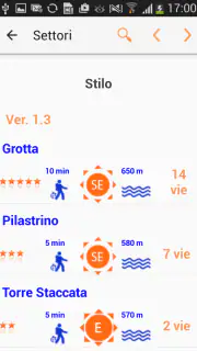 ClimbAdvisor Climbing in Italy screenshot 2