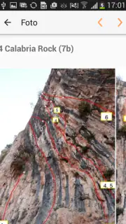 ClimbAdvisor Climbing in Italy screenshot 6