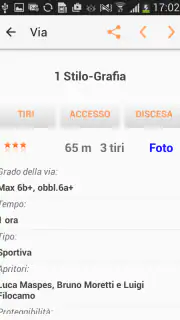 ClimbAdvisor Climbing in Italy screenshot 7