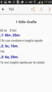 ClimbAdvisor Climbing in Italy screenshot 8