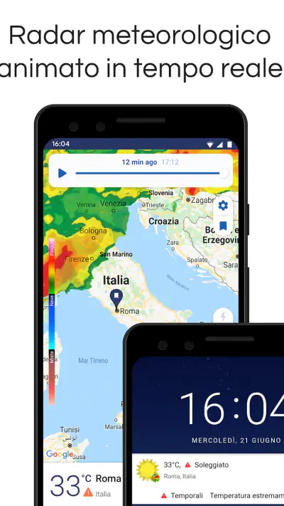 Clime: Radar Meteo Live screenshot 1